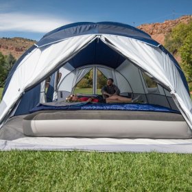 Ozark Trail 10-Person Cabin Tent,with 3 Entrances