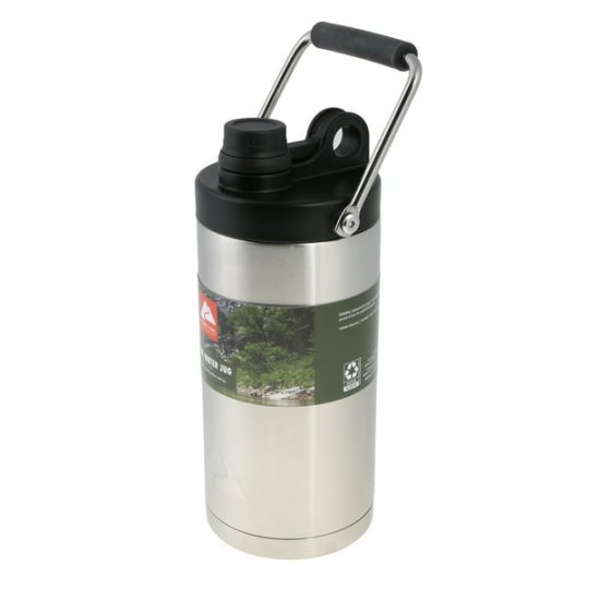 Ozark Trail 1/2 Gallon Double-wall Vacuum-sealed Stainless Steel Water Jug