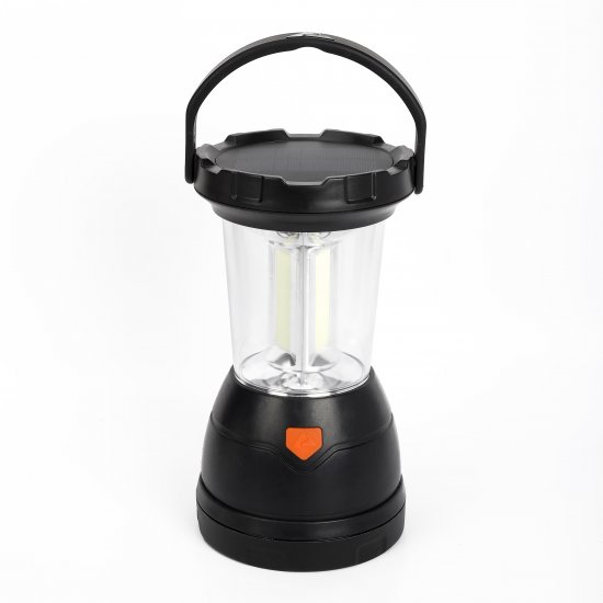 Ozark Trail Triplex LED Survival Lantern,800 Lumens,Rechargeable,Solar,and Crank,Model 31625