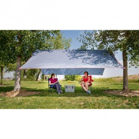 Ozark Trail Multi-Purpose Tarp Shelter,12' x 12' with Steel Poles