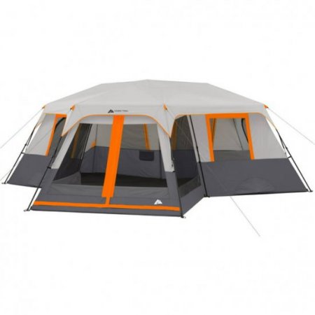 Ozark Trail 12-Person 3-Room Instant Cabin Tent with Screen Room