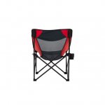 Ozark Trail Camping Chair,Red and Gray