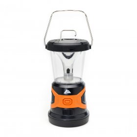 Ozark Trail 1500 Lumens LED Hybrid Power Lantern with Rechargeable Battery and Power Cord,Black