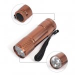 Ozark Trail 10-Pack Aluminum Mini LED Flashlight,30 Lumen,5 Colors,Model 4245