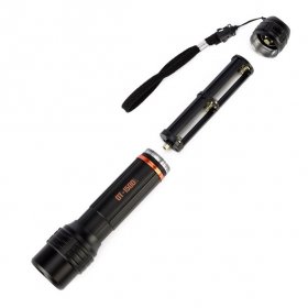 Ozark Trail 1500 Lumen Focusing Flashlight,IP67 Waterproof,Black