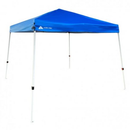 Ozark Trail 10'x 10'Instant Slant Leg Canopy,Blue,outdoor canopy