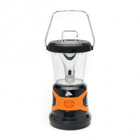 Ozark Trail 1500 Lumens LED Hybrid Power Lantern with Rechargeable Battery and Power Cord,Black