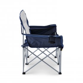 Ozark Trail 2-Person Loveseat Camping Chair,Blue and Gray