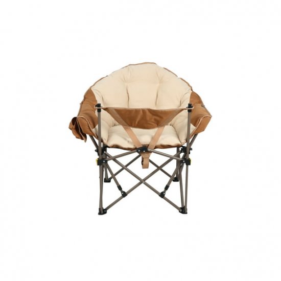 Ozark Trail Club Chair with Footrest,Beige