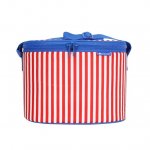 Ozark Trail 12 Can Soft Sided Cooler,Red/White Stripes