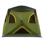 Ozark Trail 4-Person Instant Tent Pop up Hub Tent,Green