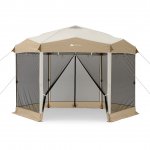 Ozark Trail 12' x 10' Glamping Hexagon Lighted Canopy