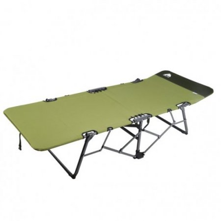 Ozark Trail Adult Quick Fold Speedy Camp Cot,Green,79"x 33" x 16"