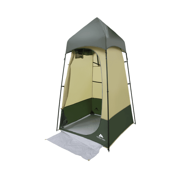 Ozark Trail Hazel Creek Lighted Shower Tent One Room,Green